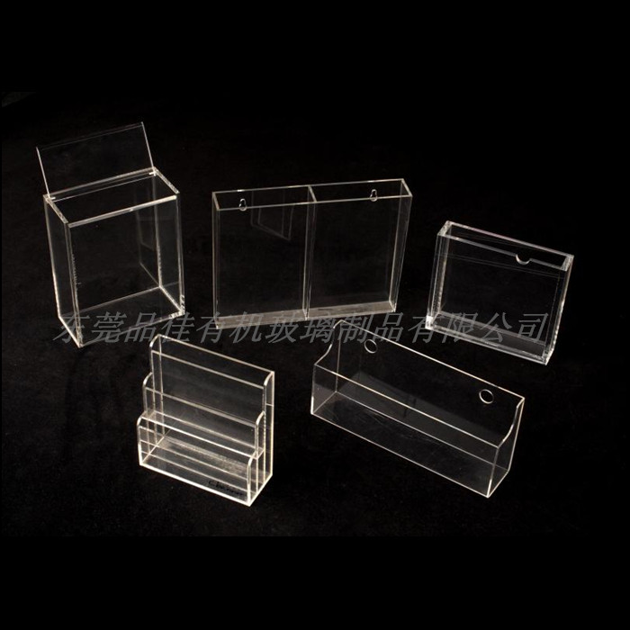 透明亞克力資料架&nbsp;掛式臺式宣傳冊、資料架&nbsp;定制亞克力資料架